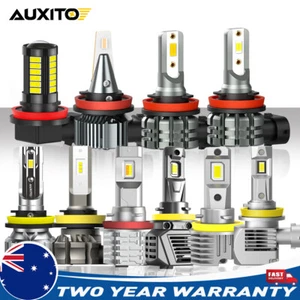 2x 9006 Super Bright LED Headlight Bulbs Conversion Kit High Low Beam White - Picture 1 of 128
