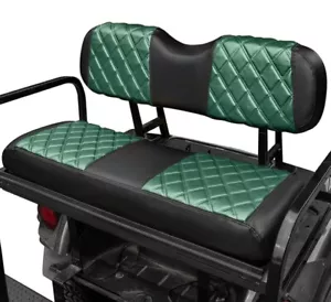 Coprisedili NOKINS Golf Cart Diamond in pelle vinilica adatti a DS EZGO RXV TXT Yamaha - Foto 1 di 14