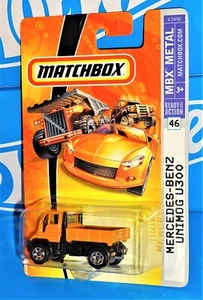 Matchbox 2007 MBX Metal #46 Mercedes-Benz Unimog U300 Orange - Picture 1 of 2