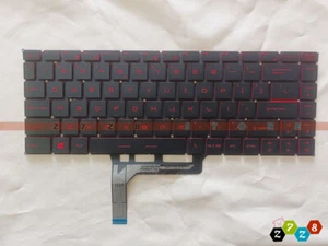 New For MSI GF65 Thin 9SD 9SE 10SD 10SE MS-16W1 MS-16W2 Keyboard US Red Backlit - Picture 1 of 5