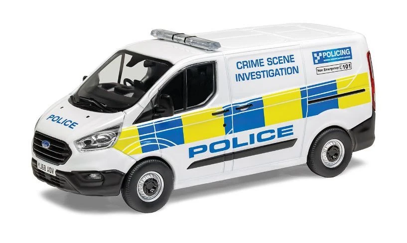 Modellauto Maßstab 1:43 FORD TRANSIT CUSTOM 320 L1H1 WEST YORKSHIRE POLICE - Bild 1 von 1