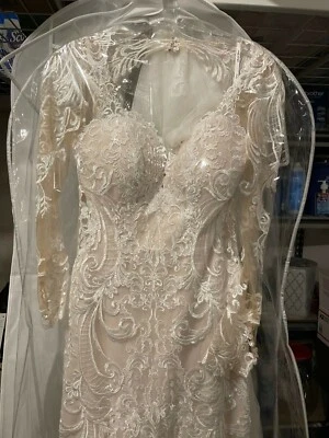 婚纱蕾丝长袖 — 第 1/4 张图片