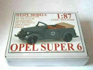 1:87 OPEL SUPER 6 Wespe Models- resin kit 87008 - Picture 1 of 1