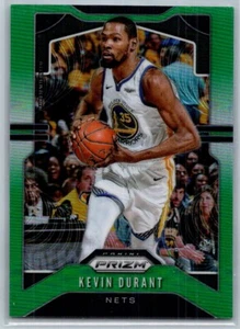 Kevin Durant 2019-20 Panini Prizm Prizms Green #210 Brooklyn Nets - Picture 1 of 2