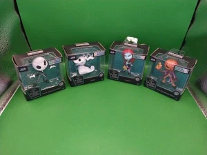 THE NIGHTMARE BEFORE CHRISTMAS METALFIGS by JADA DIECAST FIGURES 2.5" SET OF 4 - Picture 1 of 7