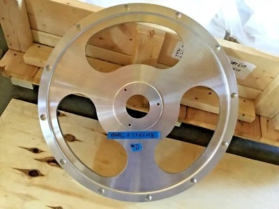  POLEA DE TRANSMISIÓN TRASERA # 0234648 Aluminio 6061 se adapta a cinta transportadora de paso AT20 NUEVA #D Foto 1 de 4