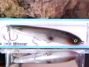 Rebel 4 1/2" T20574 1/2oz JUMPIN' MINNOW Lure in "BLUE CANDY" for Bass/Pike
