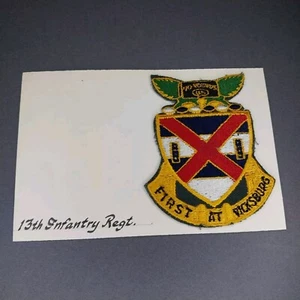 13th Infantry Regiment 3 1/2" Patch - Picture 1 of 3