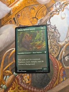 Wilson, Refined Grizzly Foil Etched MTG CLB - NM - - Picture 1 of 2