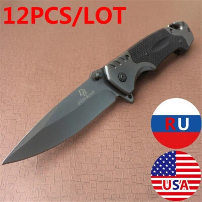 Premium and Exquisite Switchblade G10 Handle Auxiliary Portable Tactical Knife - Image 1 of 4