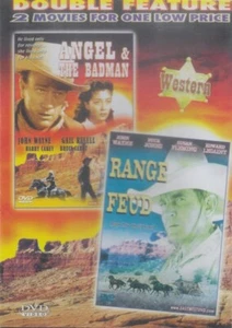 John Wayne Double Feature: Angel & The Badman, Range Feud DVD - Picture 1 of 1