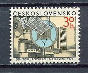 33285) Tchécoslovaquie 1978 MNH Radiodiffusion And TV 1v