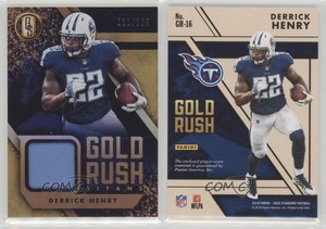 2018 Panini Gold Standard Gold Rush /125 Derrick Henry #GR-16