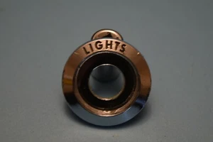 1967-1968 FABRICANTE DE EQUIPOS ORIGINALES MUSTANG SHELBY COUGAR XR7 CABEZAL INTERRUPTOR DE AJUSTE BISEL C7ZB-10852 - Imagen 1 de 4