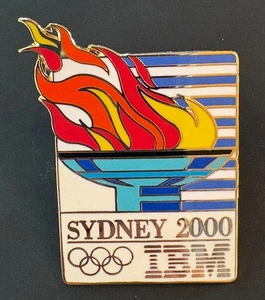 PIN PATROCINADOR ANTORCHA OLÍMPICA IBM Sydney 2000 - Imagen 1 de 1