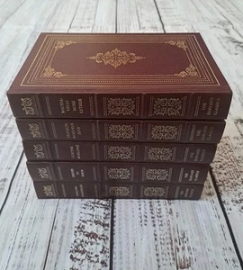 The Harvard Classics Hardcover Leather Book Set Of 5 Gold Edges - Imagen 1 de 7