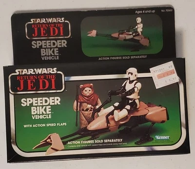 Bicicleta Speeder Kenner 1983 Star Wars Return of the Jedi de colección sellada Foto 1 de 4