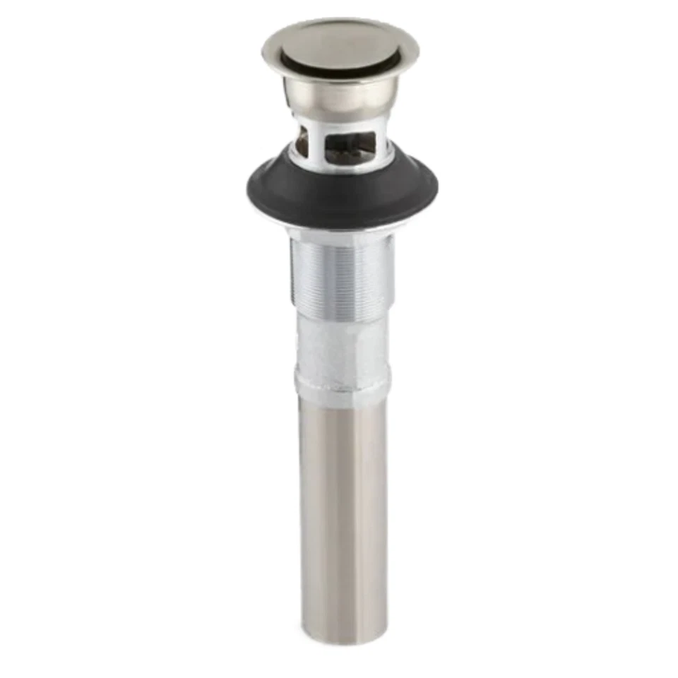 Conjunto de drenaje emergente Kohler K-7124-A-BN con níquel cepillado vibrante de desbordamiento Foto 1 de 1