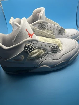 TALLA 11 M- JORDAN 4 RETRO BLANCO OREO (2021) CT8527-100!ENVÍO RÁPIDO! Foto 1 de 4