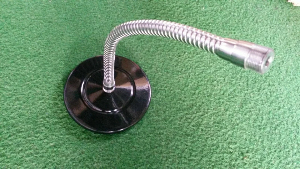 MIKROFON TISCH STATIV sehr schwer SCHWANENHALS 27cm für handelsübliche Mikrofone - Bild 1 von 1