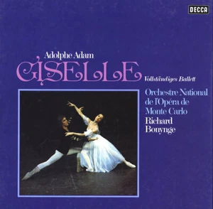 ADAM Giselle Ballet BONYNGE Monte Carlo Opera Orchestra DECCA 635264 2LP Box NM- - Picture 1 of 3