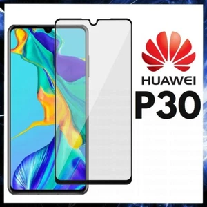 For HUAWEI P30 CURVED SCREEN PROTECTOR 9D FULL COVER GORILLA TEMPERED GLASS P 30 - Picture 1 of 9