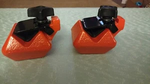 2 weighted clamps. 3 lbs each  - Picture 1 of 4