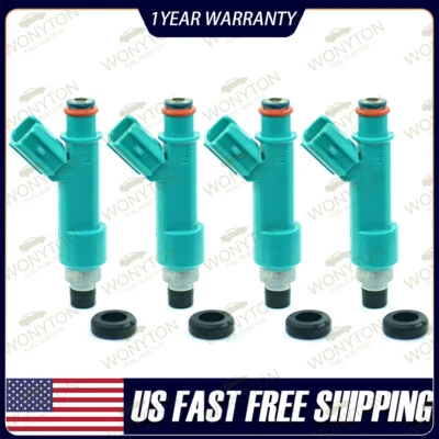 4x 23250-21020 Inyectores de combustible para Toyota Echo Prius Scion XA XB 1,5 L 01-09 Foto 1 de 4