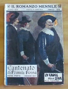 El Romance Mensual, 1916 N.3 - Baronesa Orczy - El ANTEPASADO DE PRIMULA ROSSA* - Imagen 1 de 6