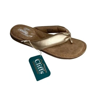 Cliffs by White Mountain Women's Forgiving Flip Flop Sandals Size 9M - Picture 1 of 11