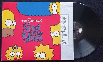 THE SIMPSONS " SING THE BLUES " GERMANY LP 1990 WITH INNER SLEEVE - Image 1 of 2