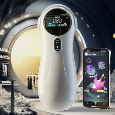 Automatic-Masturbator-Sex-Toy-Men-Piston-Pussy-Vagina-Cup-Male-masturbation-2025 - image 1 of 4