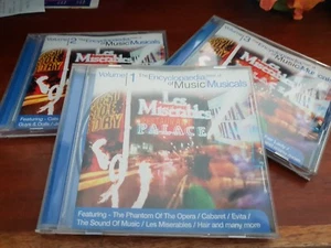 The Encyclopedia of Music - Best Musicals - Volumes 1,2 3 - MUSIC CDS- FREE POST - Picture 1 of 3