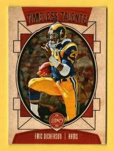 2020 Panini Legacy Timeless Talents #TT-ED Eric Dickerson - Los Angeles Rams - Picture 1 of 2