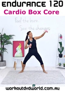 INTERVAL WORKOUT DVD - BARLATES BODY BLITZ Endurance 120 Cardio Core Box - Picture 1 of 1