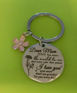 NEW KEY CHAIN OR HANGING FOR MOM--VERY NICE   I COMBINE SHIPPING - Picture 1 of 2