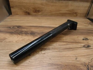 MTB black plain seatpost RS 28.6 mm from RS bike steel - Picture 1 of 15