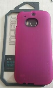 Incipio HTC One M8 Impact Resistant Case Silicone Core Pink