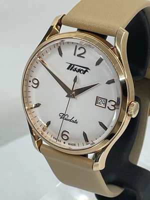NEW SS 40mm TISSOT Heritage Visodate  Watch T118410a, Box & Papers - Image 1 of 4