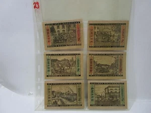 Lote de billetes de emergencia "Berliner Passpost" (aprox. 6 uds.) XY526 - Imagen 1 de 2
