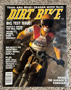 R Dirt Rider Magazine March 1977 Suzuki PE250 MAICO 250 MX Bultaco 350 Frontera - Picture 1 of 4