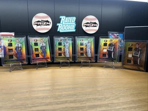 2021-2023 Panini Chronicles NASCAR Racing Status Gold Standard Patch 6 Card Lot - Picture 1 of 16