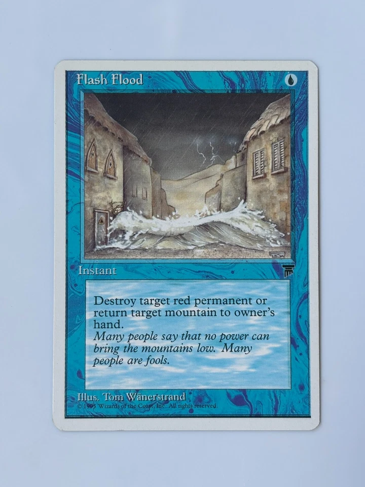 Flash Flood Chronicles Magic the Gathering Card - Image 1 of 1