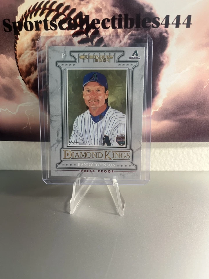 Randy Johnson 2004 Donruss Press Proof rojo #10 Arizona Diamondbacks Foto 1 de 1