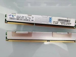 Samsung & Hynix 8GB 2Rx4 4GBX2 PC3 10600R RAM with Heatsinks - Picture 1 of 1
