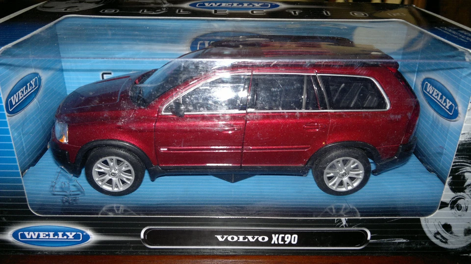 Volvo XC90 Bordeaux Welly 1:24  - Immagine 1 di 1
