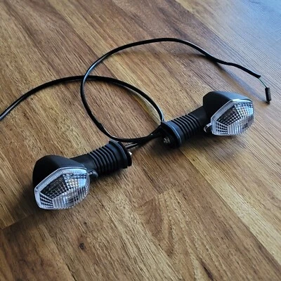 New Suzuki DRZ400SM OEM Turn Signals Left Right Blinkers DRZ400S DRZ400 SM 05-22 - Image 1 of 4