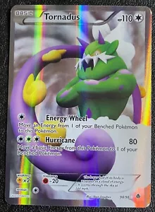 Pokémon TCG - Tornadus 98/98 - Emerging Powers (2011) - Ultra Rare - MP/HP - Picture 1 of 11