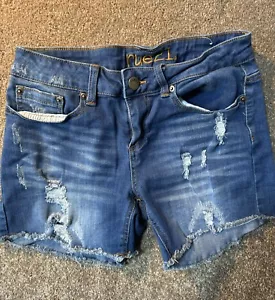 Pantaloncini jeans Rue 21 blu taglia 5/6 donna denim - Foto 1 di 3