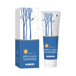 Sunscreen Moisturizer Face 50ml Non-greasy Face Sunscreen Suntan Lotion - Foto 1 di 10